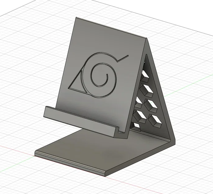 Giá đỡ điện thoại biểu tượng Naruto in 3D cực chất cho bàn làm việc - Image 1