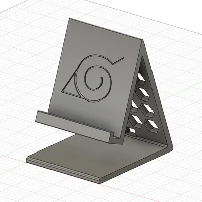 Giá đỡ điện thoại biểu tượng Naruto in 3D cực chất cho bàn làm việc