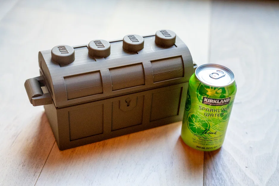 Mô hình in 3D rương kho báu phong cách LEGO cực đẹp và tiện dụng - Image 1