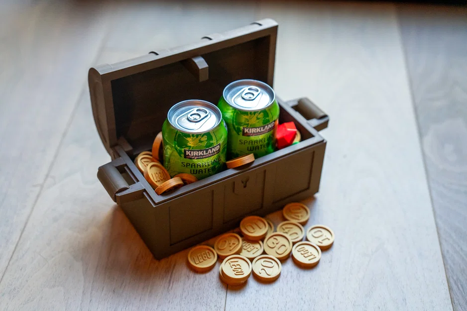 Mô hình in 3D rương kho báu phong cách LEGO cực đẹp và tiện dụng - Image 2