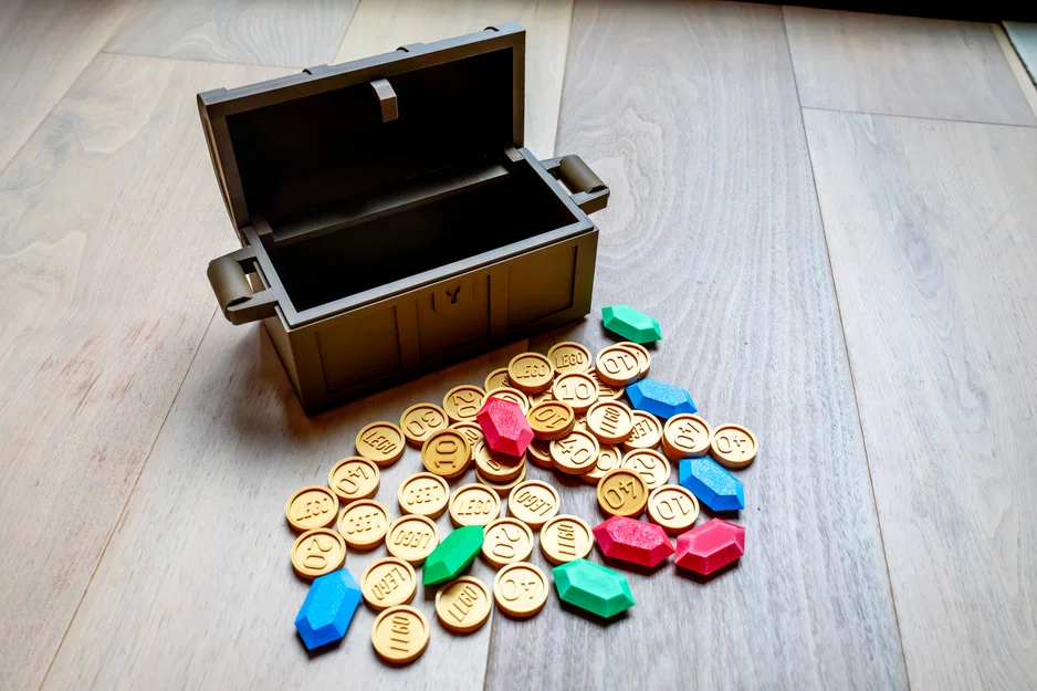 Mô hình in 3D rương kho báu phong cách LEGO cực đẹp và tiện dụng - Image 4