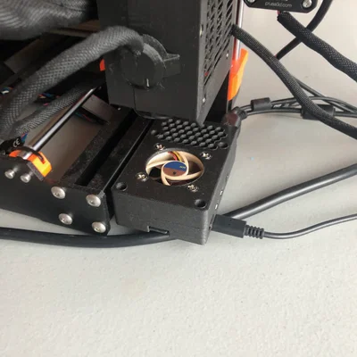 Case Raspberry Pi 4 gắn khung 3030 cho Prusa MK4/MK3 kèm quạt Noctua 40mm