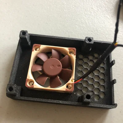Case Raspberry Pi 4 gắn khung 3030 cho Prusa MK4/MK3 kèm quạt Noctua 40mm