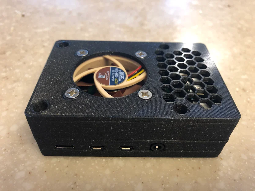 Case Raspberry Pi 4 gắn khung 3030 cho Prusa MK4/MK3 kèm quạt Noctua 40mm - Image 4