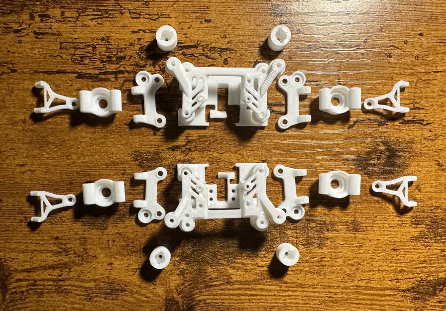 Hệ thống treo tay đòn kép đơn giản nhất cho Mini4WD - Image 5