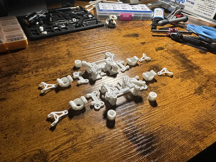 Hệ thống treo tay đòn kép đơn giản nhất cho Mini4WD - Image 12