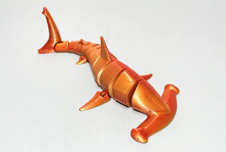 Mô hình cá mập đầu búa Flexi (In nguyên khối) - Image 7