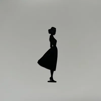 Mẫu in 3D tranh treo tường hình dáng phụ nữ nghệ thuật (Woman Wall Art)