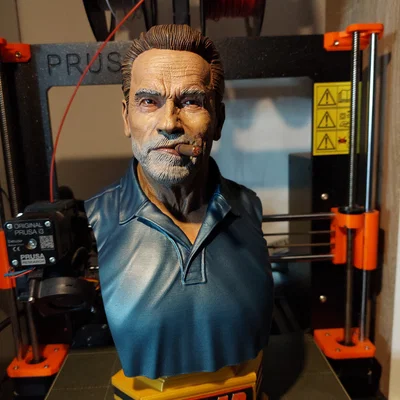 Mô hình tượng bán thân Arnold Schwarzenegger (Luke Brunner) từ FUBAR