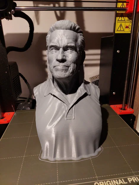 Mô hình tượng bán thân Arnold Schwarzenegger (Luke Brunner) từ FUBAR - Image 2