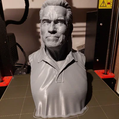 Mô hình tượng bán thân Arnold Schwarzenegger (Luke Brunner) từ FUBAR