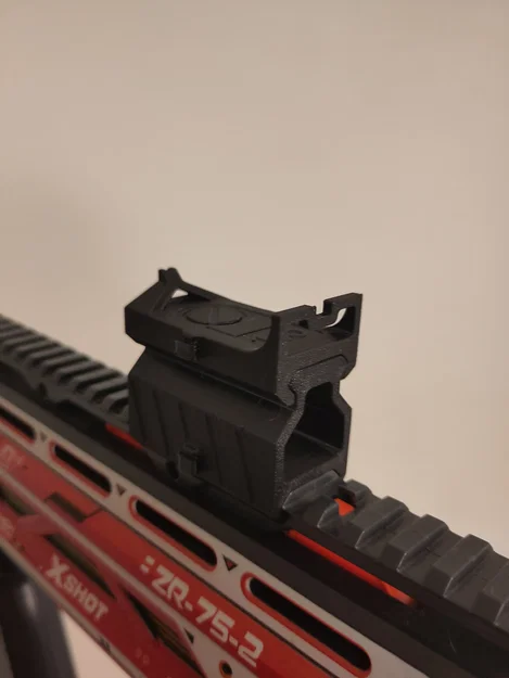 Bộ thước ngắm Iron sights cho Nerf blaster gắn ray Picatinny - Image 1