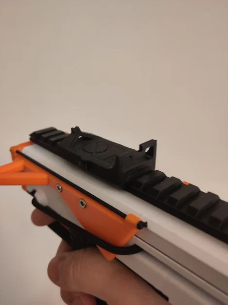 Bộ thước ngắm Iron sights cho Nerf blaster gắn ray Picatinny - Image 4