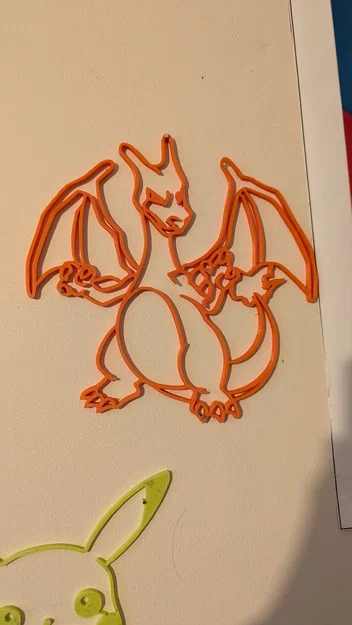 Mô hình trang trí tường Pokemon Charizard 3D độc đáo - Image 1