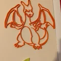 Mô hình trang trí tường Pokemon Charizard 3D độc đáo - Thumbnail 1
