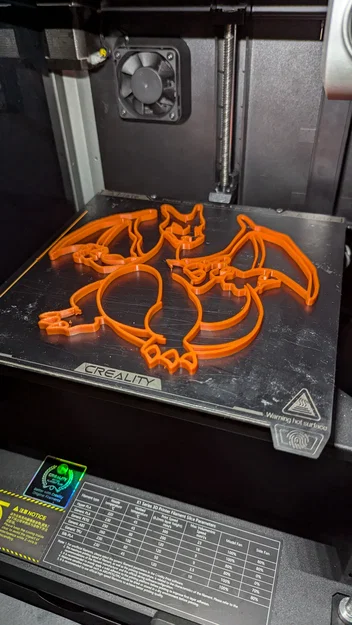 Mô hình trang trí tường Pokemon Charizard 3D độc đáo - Image 3