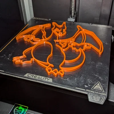 Mô hình trang trí tường Pokemon Charizard 3D độc đáo
