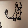 Mô hình Charmander trang trí tường độc đáo cho người yêu Pokémon - Thumbnail 1