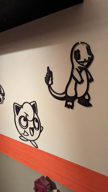 Mô hình Charmander trang trí tường độc đáo cho người yêu Pokémon - Image 3