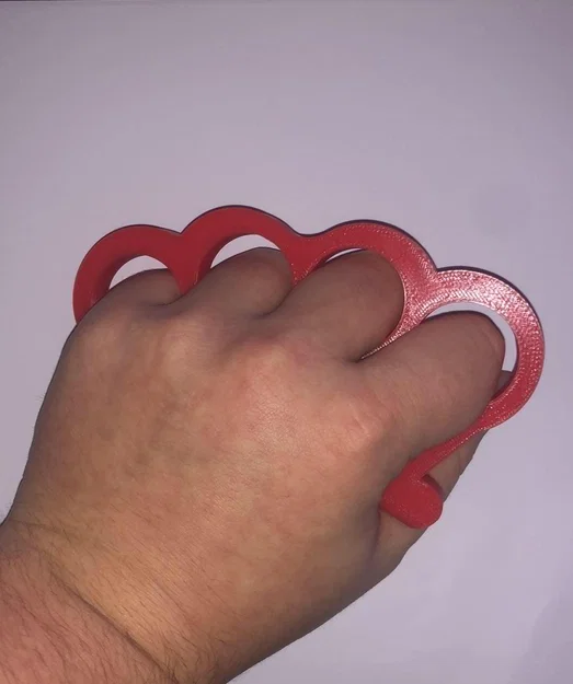 Mẫu in 3D Knuckle Dusters (Tay đấm gấu) thiết kế công thái học - Image 1