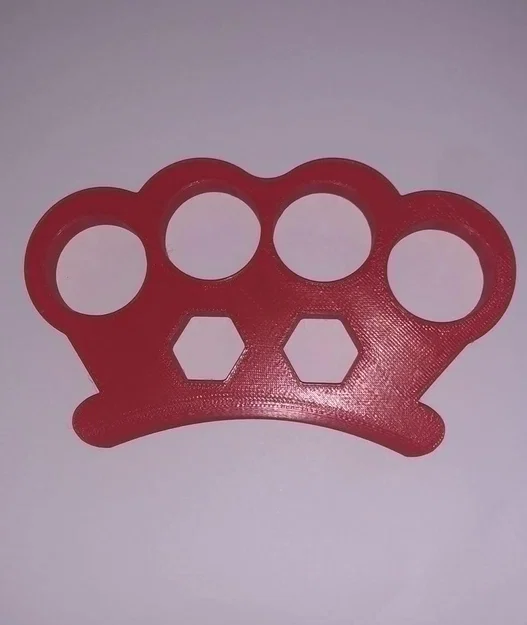 Mẫu in 3D Knuckle Dusters (Tay đấm gấu) thiết kế công thái học - Image 3