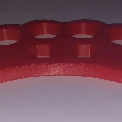 Mẫu in 3D Knuckle Dusters (Tay đấm gấu) thiết kế công thái học