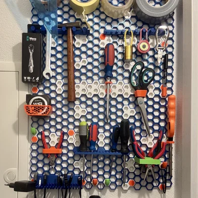 Giá treo thước cuộn 5m dành cho hệ bảng treo tường HSW