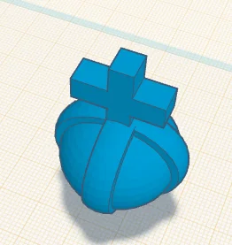 Mô hình Holy Hand Grenade trong Roblox Doors (File in 3D) - Image 1