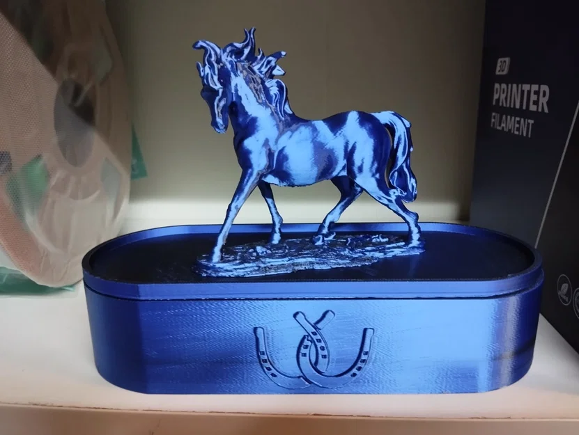 Hộp Đựng Trang Sức Hình Ngựa 3D Độc Đáo - Image 1