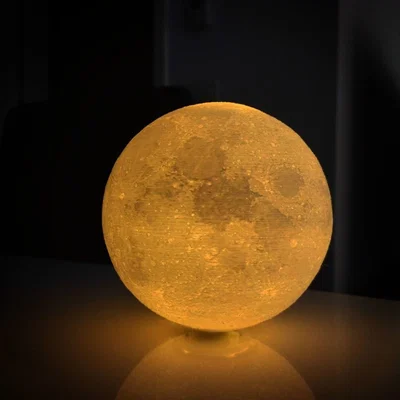 Đèn Mặt Trăng NASA kèm giá để nến Tealight