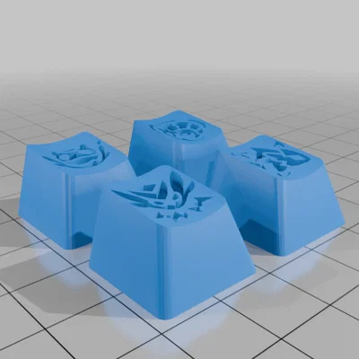 Bộ Keycaps Gekko Valorant (Nhiều thiết kế - Đa dạng mẫu mã)