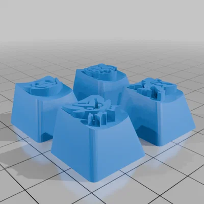 Bộ Keycaps Gekko Valorant (Nhiều thiết kế - Đa dạng mẫu mã)