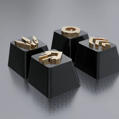Bộ Keycap Jett Valorant (Nhiều thiết kế - Biến thể)