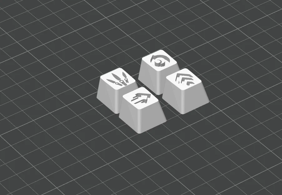 Bộ Keycap Jett Valorant (Nhiều thiết kế - Biến thể) - Image 2