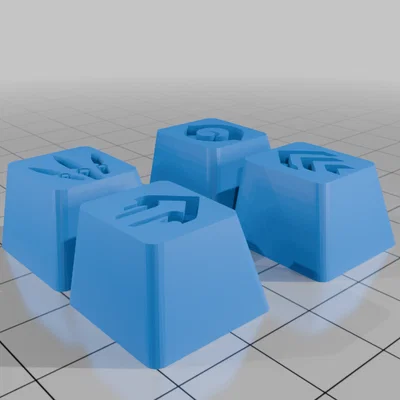 Bộ Keycap Jett Valorant (Nhiều thiết kế - Biến thể)