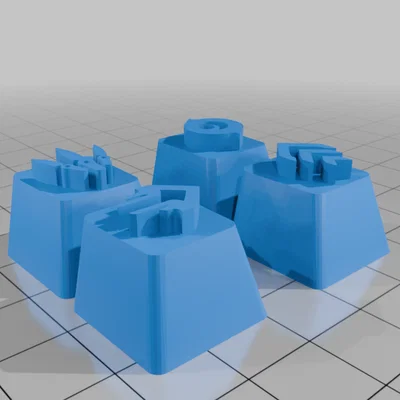 Bộ Keycap Jett Valorant (Nhiều thiết kế - Biến thể)