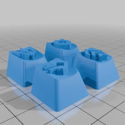 Bộ Keycap Jett Valorant (Nhiều thiết kế - Biến thể) 7