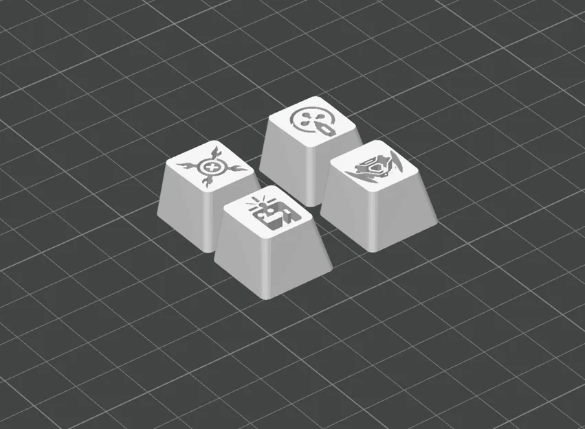 Bộ Keycap Raze Valorant (Đa dạng thiết kế) - Image 2