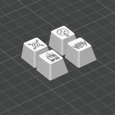 Bộ Keycap Raze Valorant (Đa dạng thiết kế)