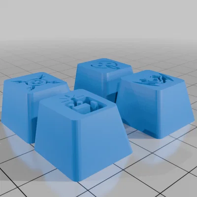 Bộ Keycap Raze Valorant (Đa dạng thiết kế)