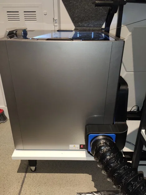 Bộ chuyển đổi quạt 120mm và ống thông gió hông cho Qidi Plus 4 - Image 1