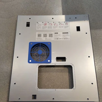 Bộ chuyển đổi quạt 120mm và ống thông gió hông cho Qidi Plus 4