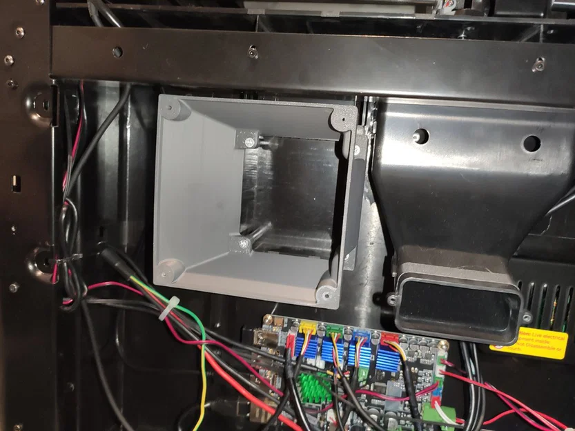 Bộ chuyển đổi quạt 120mm và ống thông gió hông cho Qidi Plus 4 - Image 5