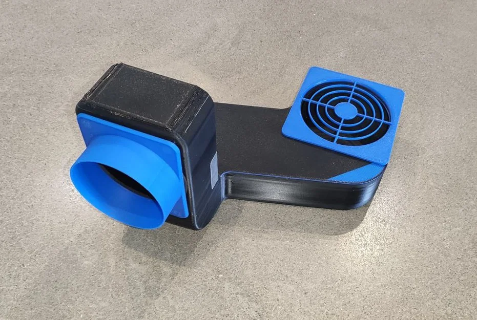 Bộ chuyển đổi quạt 120mm và ống thông gió hông cho Qidi Plus 4 - Image 7