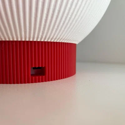 Chụp đèn LED hình cầu (Round LED Lampshade)