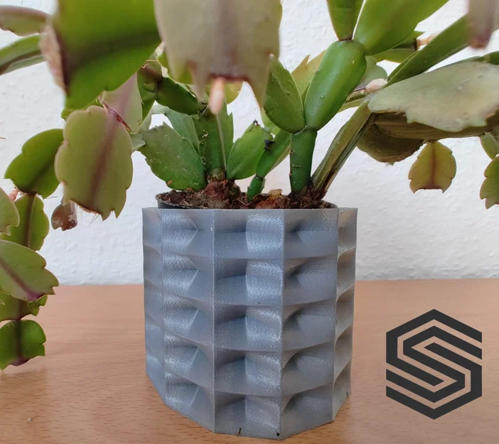 Chậu hoa hình khối Geometric - Thiết kế Vase mode - Image 1