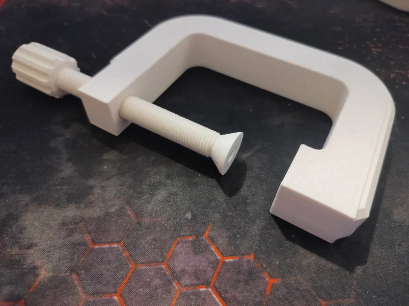 C-clamp (Kẹp chữ C) in 3D bền chắc - Image 2