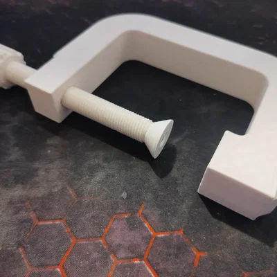 C-clamp (Kẹp chữ C) in 3D bền chắc