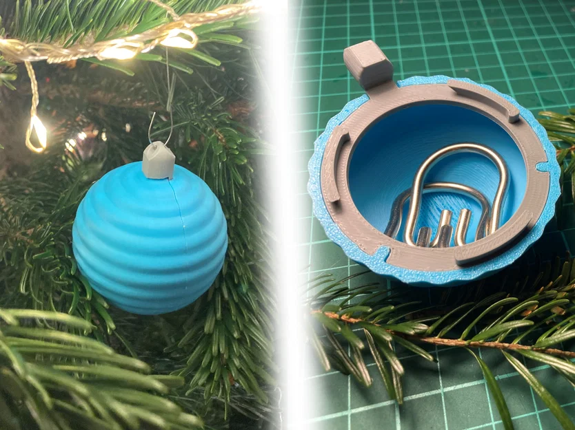 Hộp quà bí mật hình quả châu Giáng sinh / Hộp quà độc đáo - Image 1