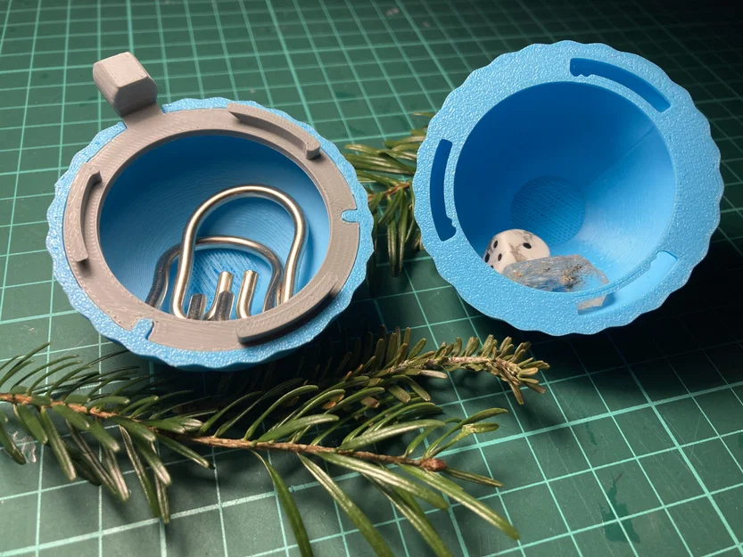 Hộp quà bí mật hình quả châu Giáng sinh / Hộp quà độc đáo - Image 2